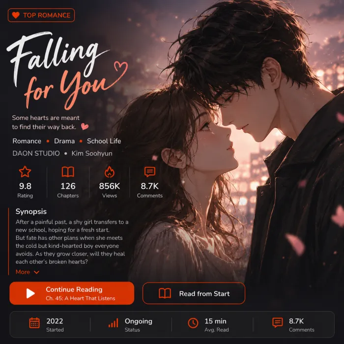 Falling for You — featured on QTOON